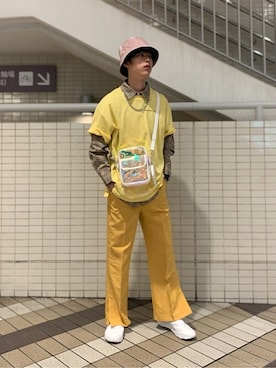 WEGOさん（メンズ・173cm）の夏コーディネート