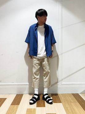 「WEGO（ウィゴー）のアイテム（レッグウェア）」を使った、WEGOさん（メンズ・176cm）の夏コーディネート