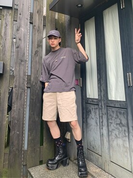 WEGOさん（メンズ・179cm）の夏コーディネート