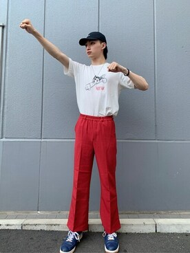 WEGOさん（メンズ・179cm）の夏コーディネート