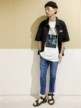 WEGOさん（メンズ・170cm）の夏コーディネート