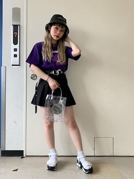 「ポケットモンスター（ポケットモンスター）のアイテム」を使った、WEGOさん（レディース・157cm）の夏コーディネート