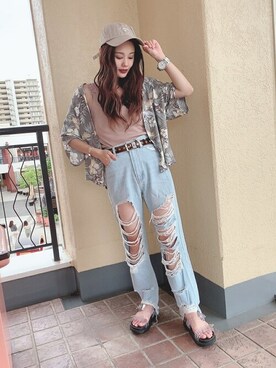 WEGOさん（レディース・152cm）の夏コーディネート