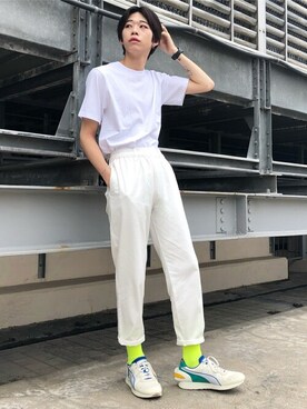 WEGOさん（メンズ・178cm）の夏コーディネート