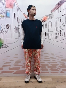 WEGOさん（メンズ・170cm）の夏コーディネート