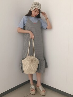 WEGOさん（レディース・161cm）の夏コーディネート