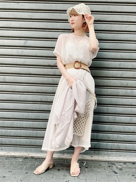 WEGOさん（レディース・158cm）の夏コーディネート