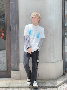 WEGOさん（メンズ・168cm）の夏コーディネート