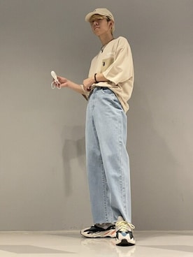 「HEAD（ヘッド）のアイテム」を使った、WEGOさん（メンズ・174cm）の夏コーディネート