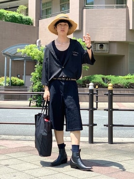 WEGOさん（メンズ・173cm）の夏コーディネート