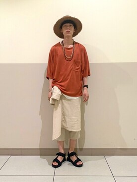WEGOさん（メンズ・173cm）の夏コーディネート