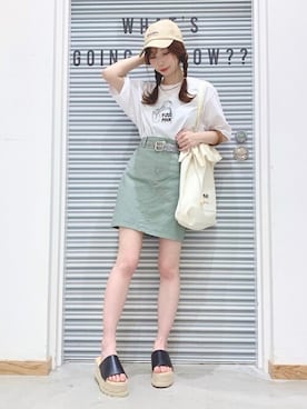 WEGOさん(レディース・153cm)の夏コーディネート