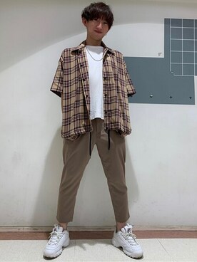 WEGOさん（メンズ・173cm）の夏コーディネート