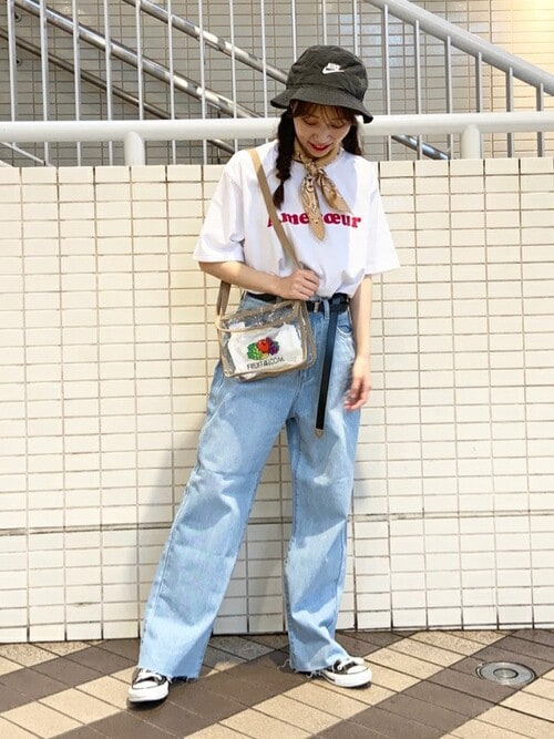 WEGO STAFFWEGOさんのベルトを使ったコーディネート