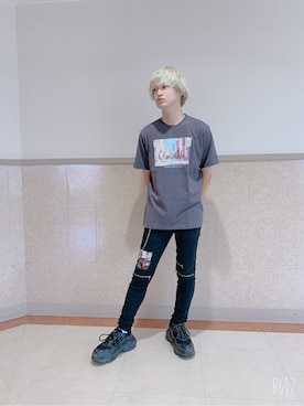 WEGOさん（メンズ・173cm）の夏コーディネート