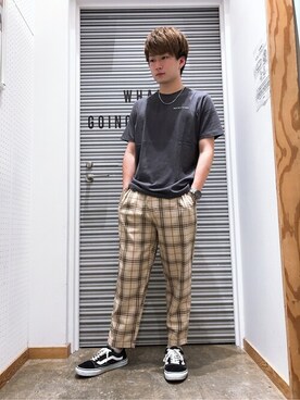 WEGOさん（メンズ・170cm）の夏コーディネート