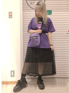 「ポケットモンスター（ポケットモンスター）のアイテム」を使った、WEGOさん（レディース・153cm）の夏コーディネート