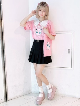 「ポケットモンスター（ポケットモンスター）のアイテム」を使った、WEGOさん（レディース・163cm）の夏コーディネート