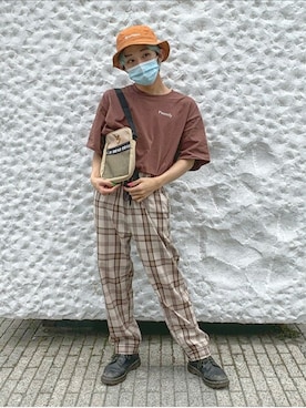 「ポケットモンスター（ポケットモンスター）のアイテム」を使った、WEGOさん（メンズ・159cm）の夏コーディネート