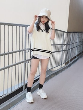 WEGOさん（レディース・154cm）の夏コーディネート