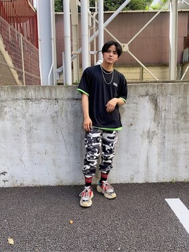 WEGOさん（メンズ・173cm）の夏コーディネート