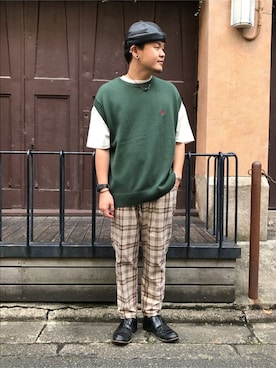 WEGOさん（メンズ・170cm）の夏コーディネート