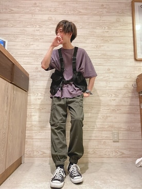 WEGOさん(メンズ・173cm)の夏コーディネート