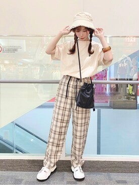 WEGOさん（レディース・153cm）の夏コーディネート