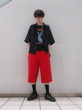 WEGOさん(メンズ・186cm)の夏コーディネート