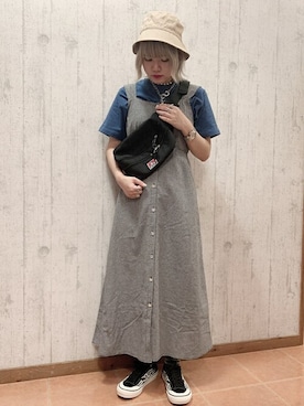 「ベンデイビス」｜「アイテム（ワンピース/ドレス）」を使った、WEGOさん（レディース・158cm）の夏コーディネート