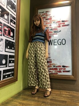 WEGOさん（レディース・162cm）の夏コーディネート