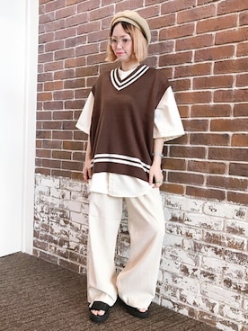 WEGOさん（レディース・153cm）の夏コーディネート