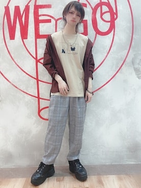 WEGOさん（メンズ・171cm）の秋コーディネート