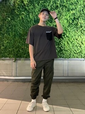 WEGOさん（メンズ・178cm）の夏コーディネート