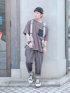 WEGOさん（メンズ・168cm）の夏コーディネート