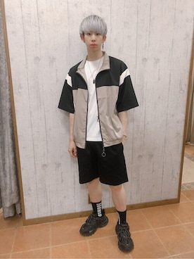 WEGOさん（メンズ・181cm）の夏コーディネート