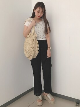 WEGOさん（レディース・161cm）の夏コーディネート