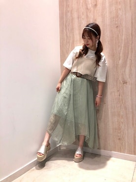 WEGOさん（レディース・148cm）の夏コーディネート