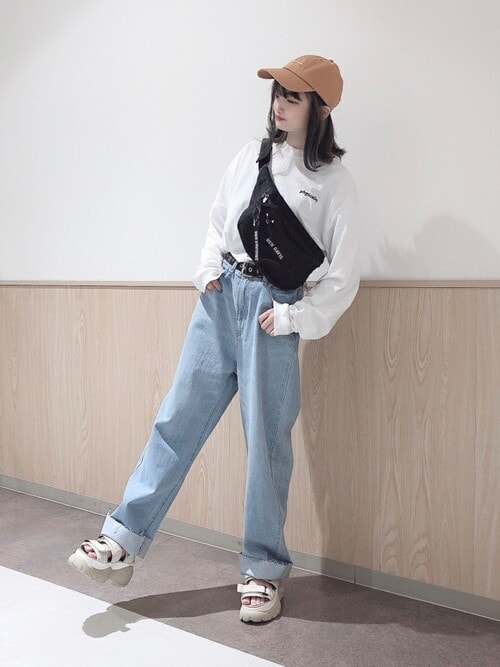 Wego Wego Staff Wegoのデニムパンツを使ったコーディネート Wear