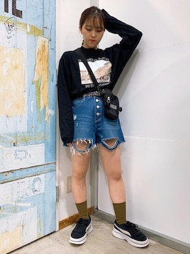 WEGOさん（レディース・150cm）の秋コーディネート