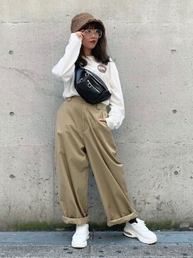 WEGOさん（レディース・153cm）の秋コーディネート