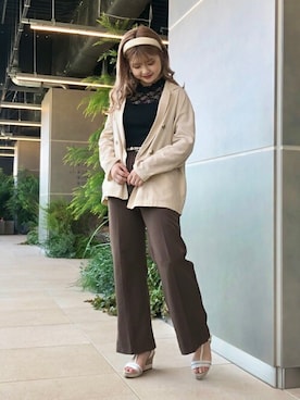 WEGOさん（レディース・159cm）の秋コーディネート