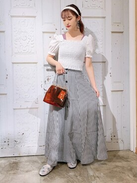 WEGOさん（レディース・157cm）の夏コーディネート