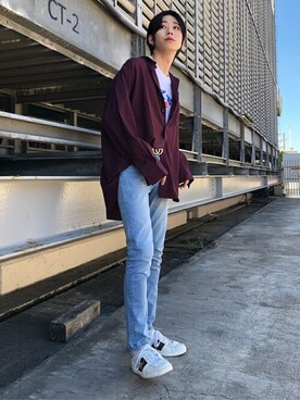 WEGOさん（メンズ・178cm）の夏コーディネート