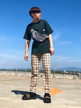 「ベンデイビス」｜「アイテム（アクセサリー）」を使った、WEGOさん（レディース・168cm）の夏コーディネート