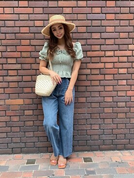 WEGOさん（レディース・163cm）の夏コーディネート