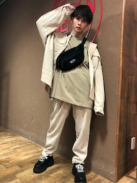 「STARTER（スターター）のアイテム（バッグ）」を使った、WEGOさん（レディース・165cm）の夏コーディネート