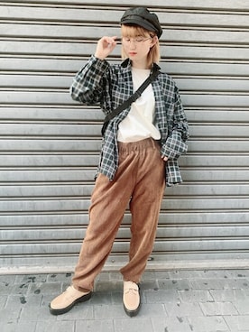 「STARTER（スターター）のアイテム（バッグ）」を使った、WEGOさん（レディース・158cm）の夏コーディネート