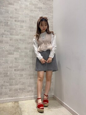 WEGOさん（レディース・148cm）の夏コーディネート