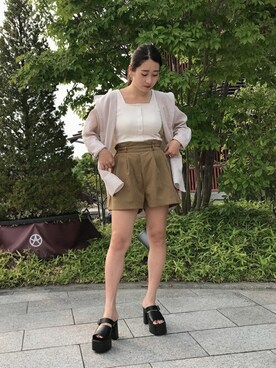 WEGOさん（レディース・160cm）の夏コーディネート